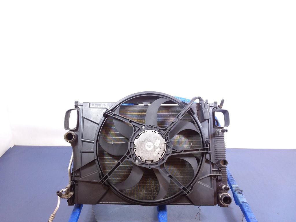 фото №3, Mercedes s w221 3.5 комплект радіатор вентилятор