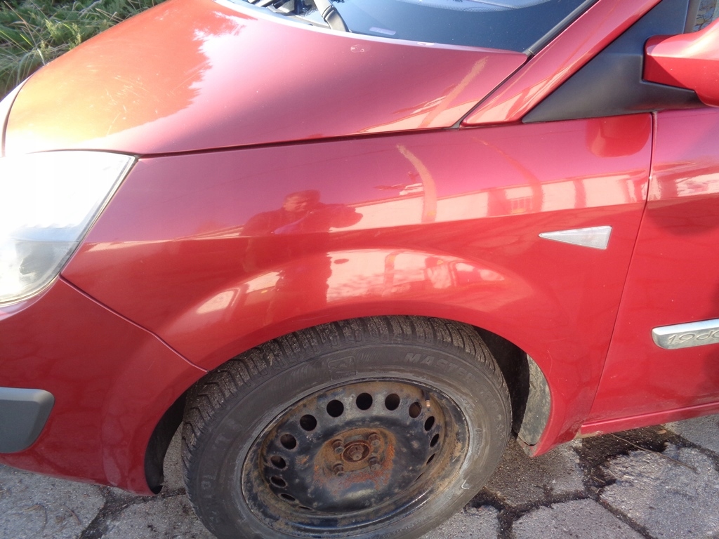 Капот крышка двигателя renault scenic 2 03-09r 7-пассажирский teb76 Недорого