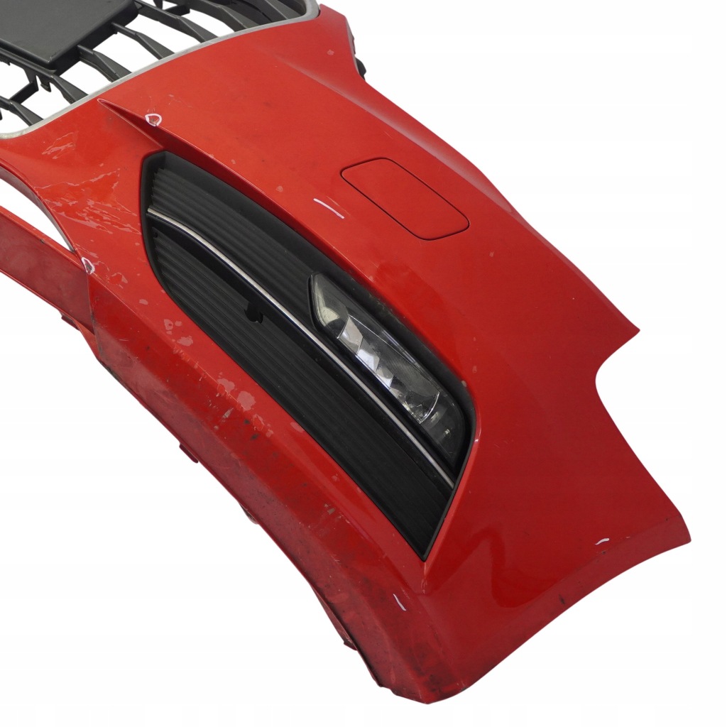 Audi a3 8p бампер передний misano red перламутр красный - z7h Цена