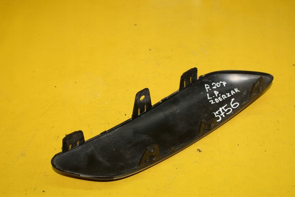 фото №7, Молдинг бампера левый перед peugeot 207 9649582580