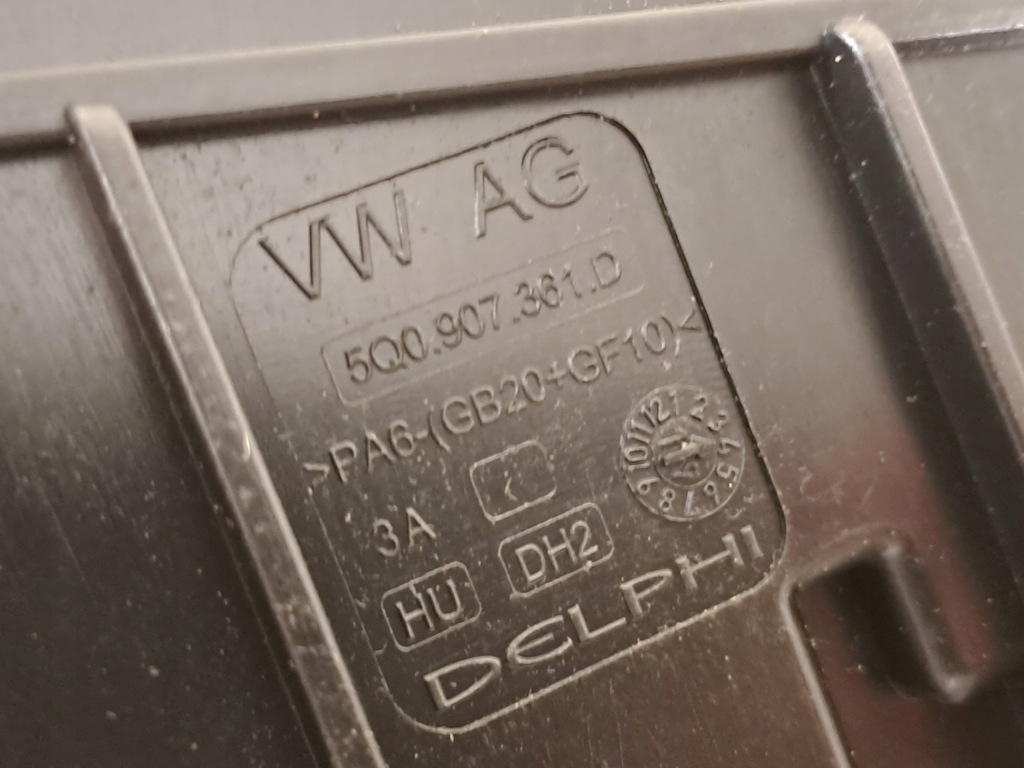 фото №13, Жгут электропроводка перед камера лонжерон 1.5 tsi skoda superb 3 iii 19r