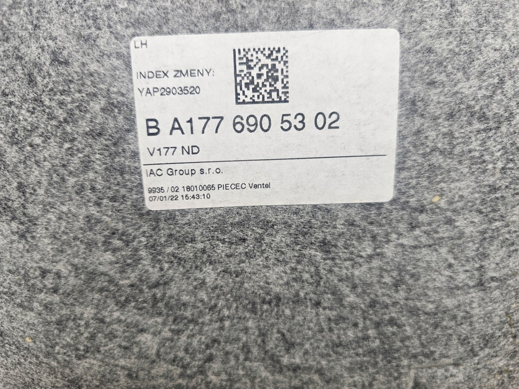 фото №10, Потолок mercedes a klasa w177 sedan