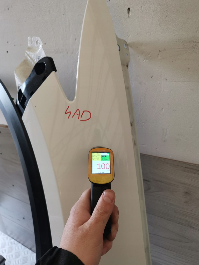 фото №8, Mazda cx5 ii 17 крила лівий передній a4d kompletny молдинг