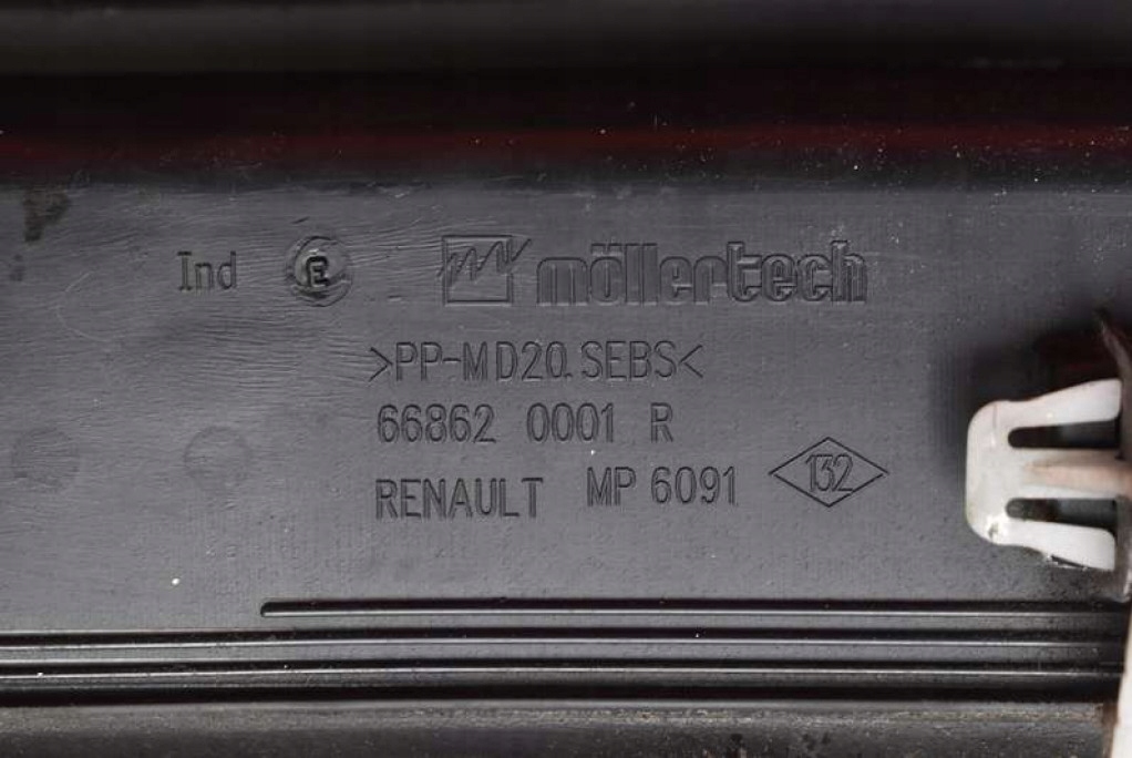 фото №11, Жабо eu 668620001r renault laguna 3 iii 07-11