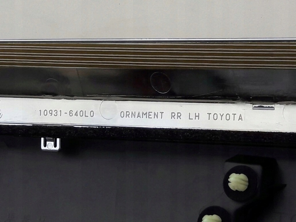 фото №11, Lexus rx iii молдинг дверь левый задняя 75076-48040 oryg