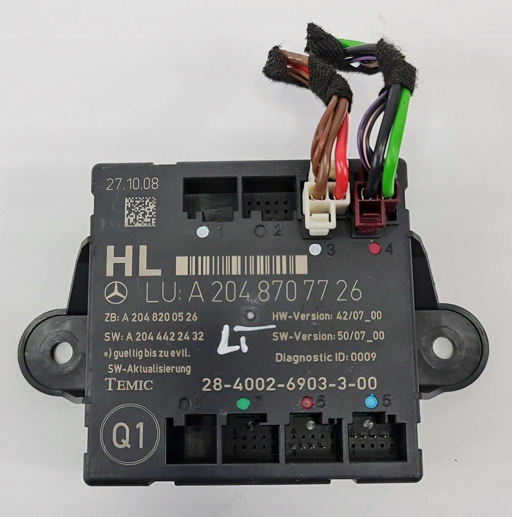 фото №1, Модуль двері лівий задня mercedes glk x204 a2048707726