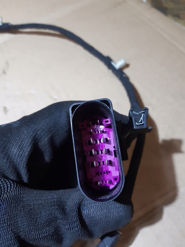 фото №7, Audi q7 4l жгут бампера датчиков pdc задняя 4l0671164a