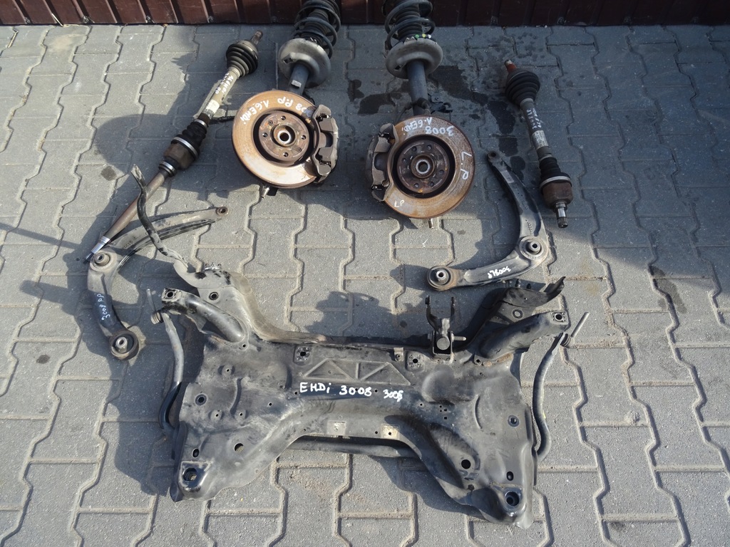 фото №4, Mcperson поворотный кулак правая левая peugeot 3008 i