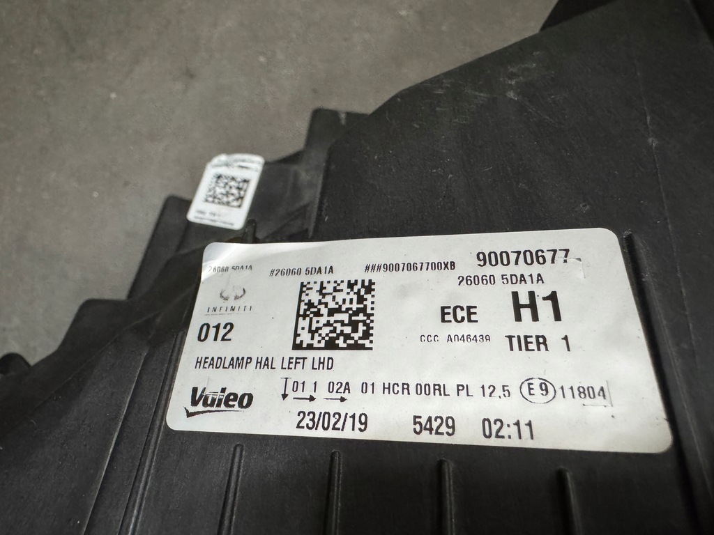 фото №7, Infiniti q30 qx30 full led левая правая лампа