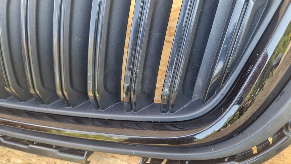 фото №11, Skoda octavia 2 ii решітка радіатора решітка радіатора бампера перед 5e3853655