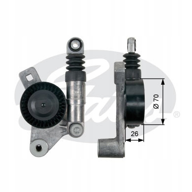 фото №2, Ролик натяжителя ремень клиновой chrysler sebring