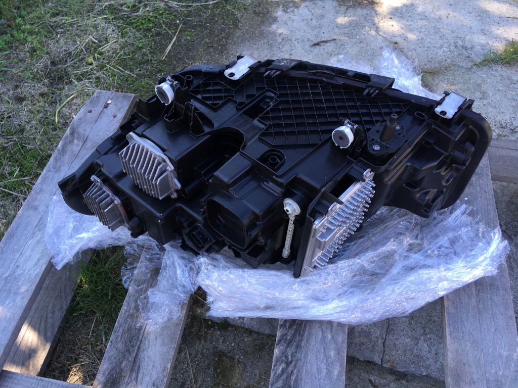 фото №12, Bmw 5 g30 g31 m5 f90 lci крыло бампер air капот лампа laser black shadow