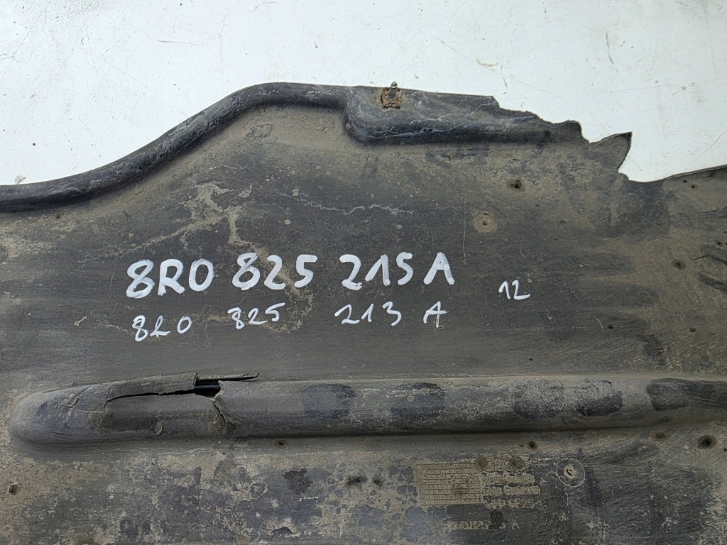 фото №16, Защита плита подвеска левый задняя audi q5 8r 8r0825215a оригинал 12