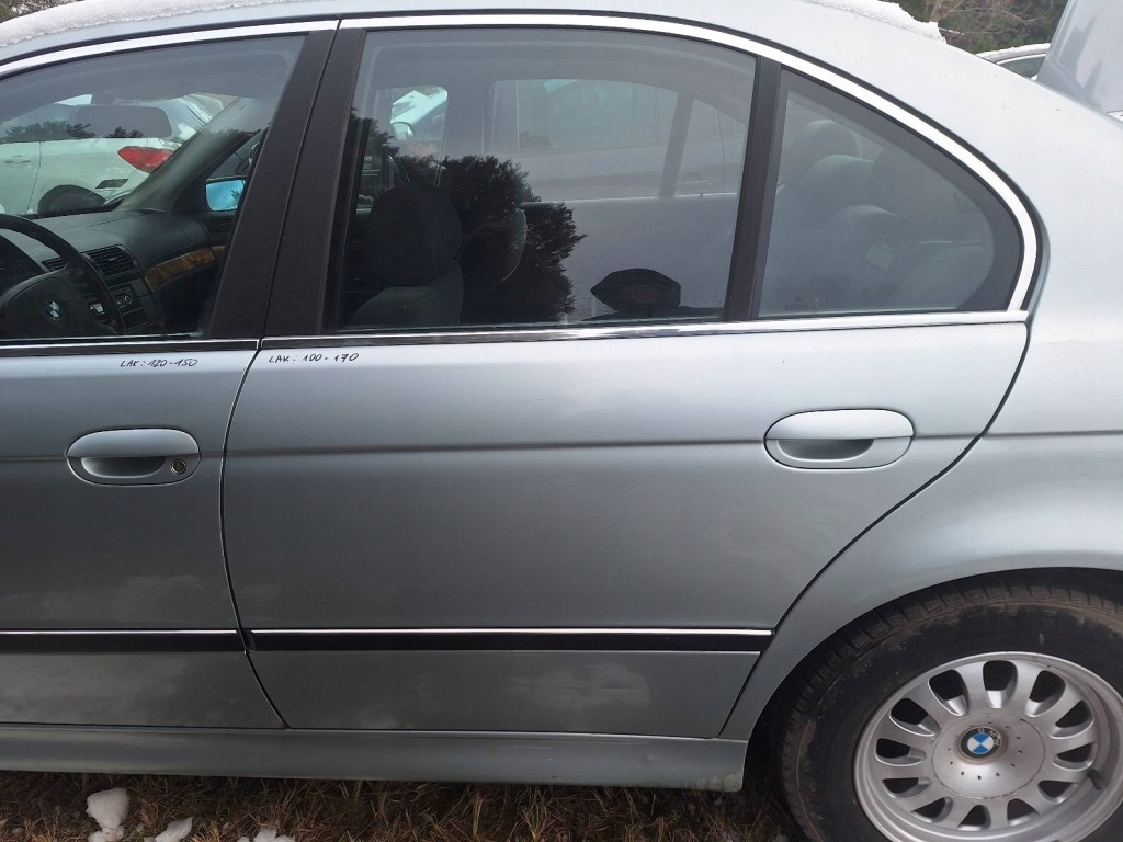фото №1, Двері повний лівий задня bmw e39 sedan 334/6 + ручка