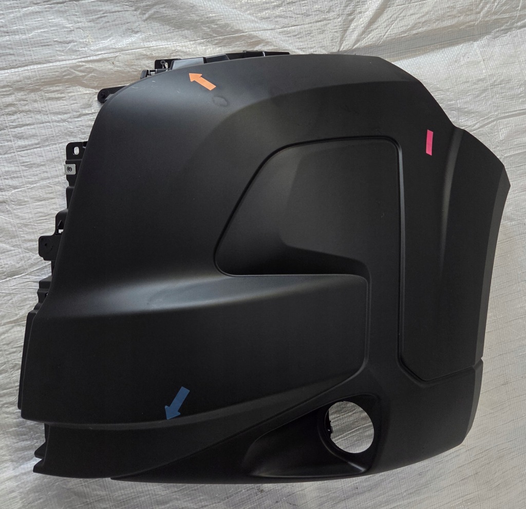 Fiat ducato 2024- уголок бампера левый перед новый оригинал 1697783680 с Разборки