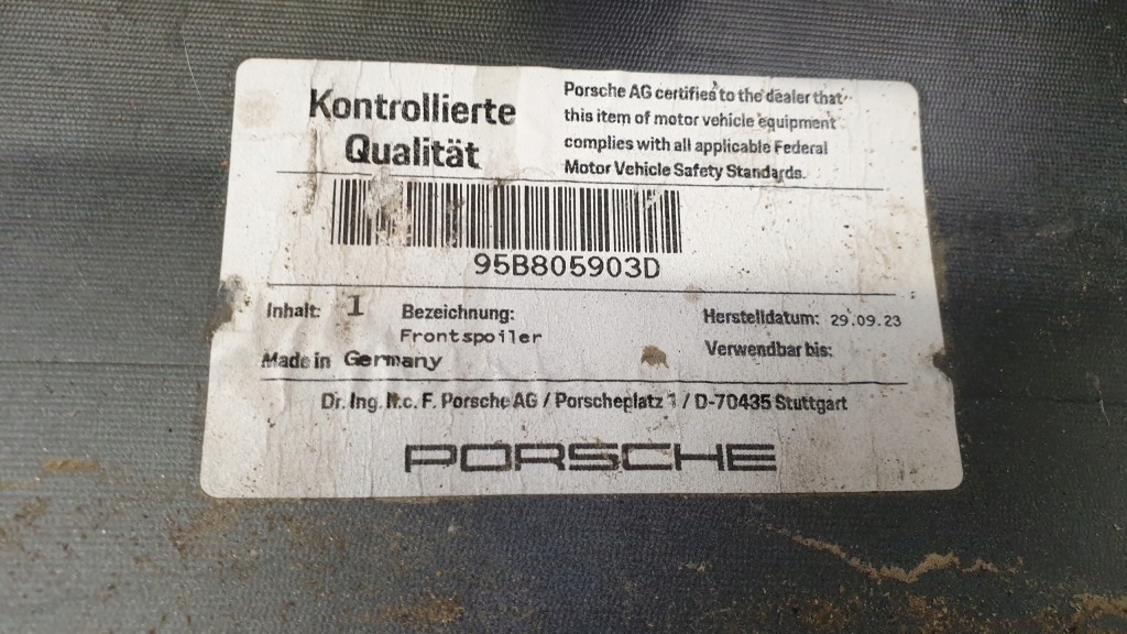 Porsche macan gts lift 95b бампер перед передній 95b827530ak 95b827530 в Україні