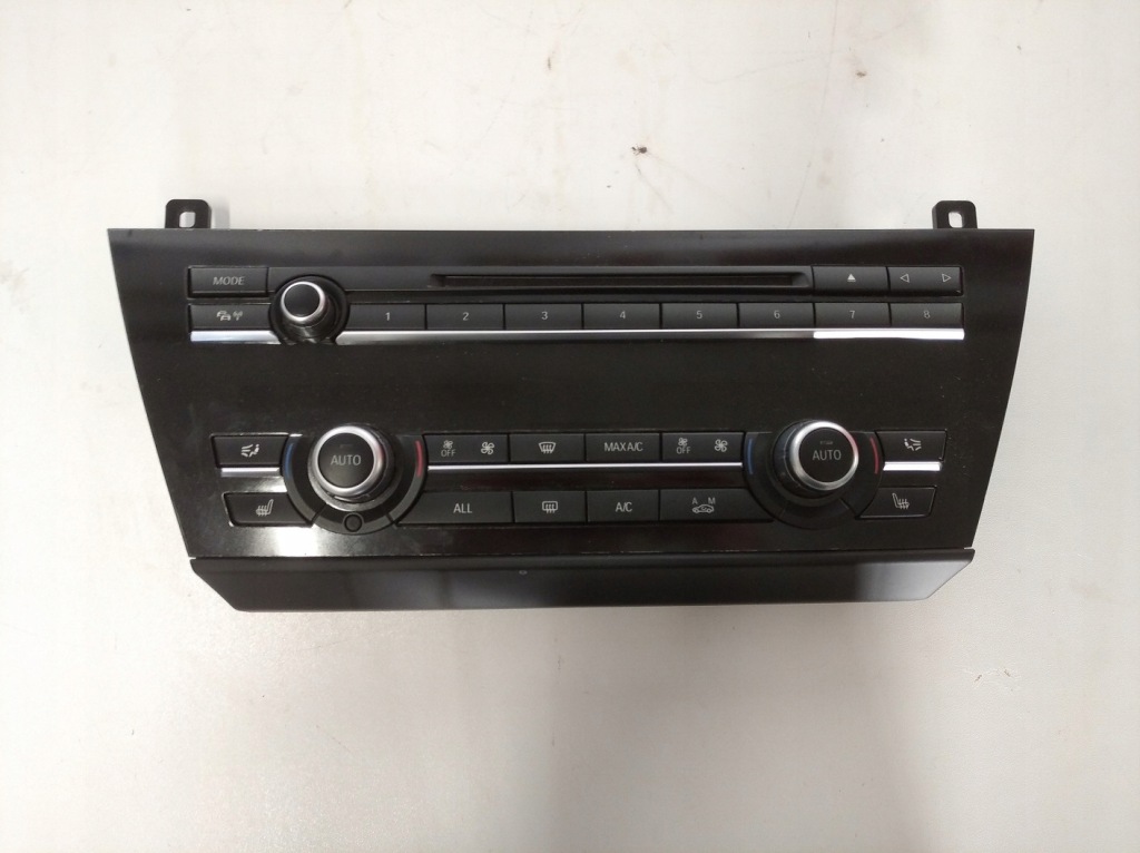 фото №1, Bmw 6 f06 f12 f13 панель кондиционера кондиционер радио радио 9306165-01