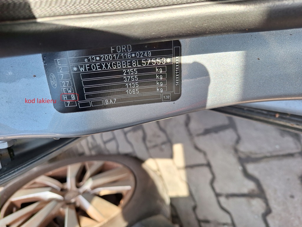 фото №3, Ford mondeo iv 4 mk4 ba7 hb 5d скло двері ліва задня задня 2008 rok