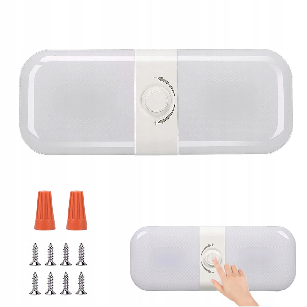 фото №1, Лампа освітлення салону діодна do kampera łodzi причепа ściemnialna