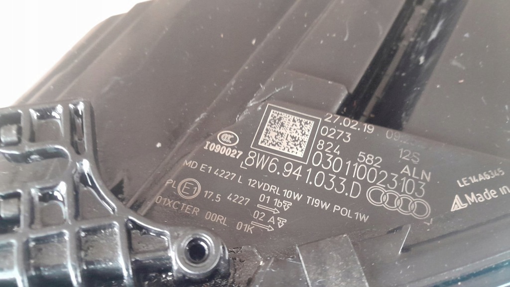 фото №6, Audi a5 8w 8w6 лампа левый перед full led 8w69410333d b.ładna oe!