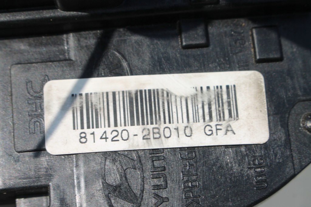 фото №6, Замок дверь правый задняя 5 pin santa fe ii 06-12