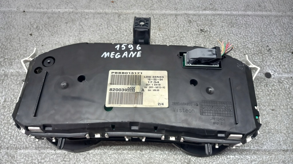 фото №3, Лічильник renault megane 04r kombi 1.9d