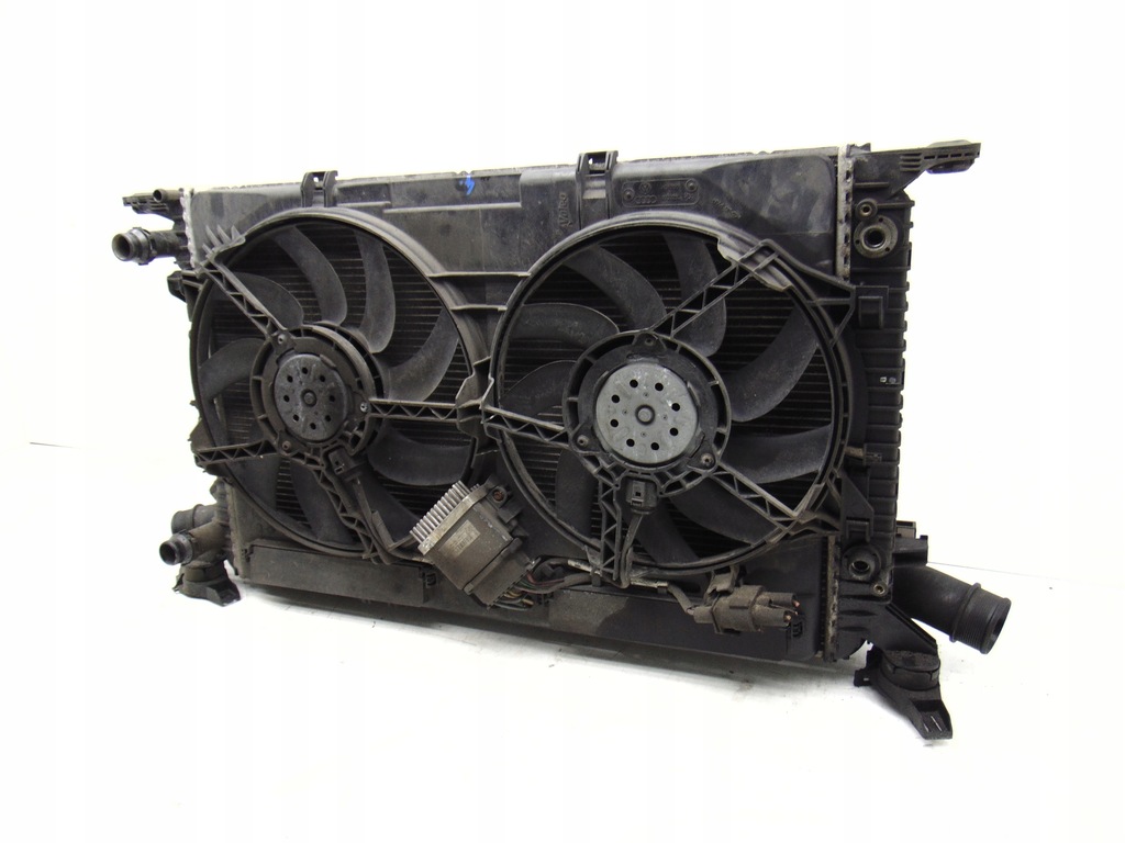 фото №12, Комплект радіатор вентилятори audi a4 b8 lift 2.0