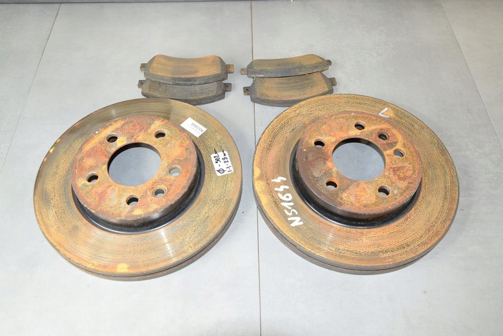 фото №1, Vw amarok 2.0 tdi тормозные диски тормозные колодки перед