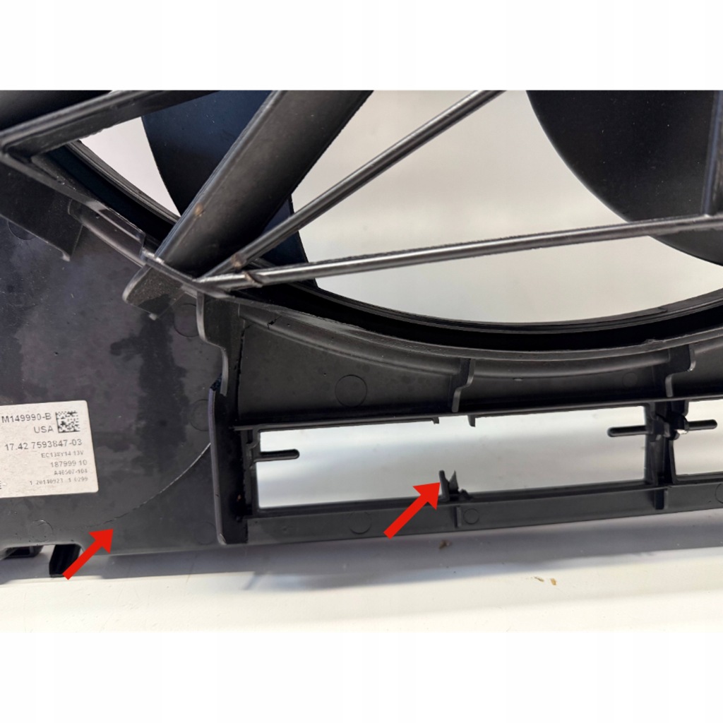 Bmw x3 f25 2017 x4 f26 электрический вентилятор радиатора корпус Цена