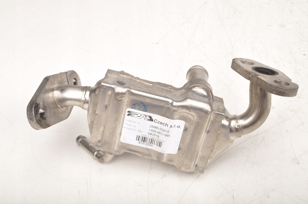 фото №1, Toyota aygo ii 1.0 радиатор выхлопных газов 25680-0q010