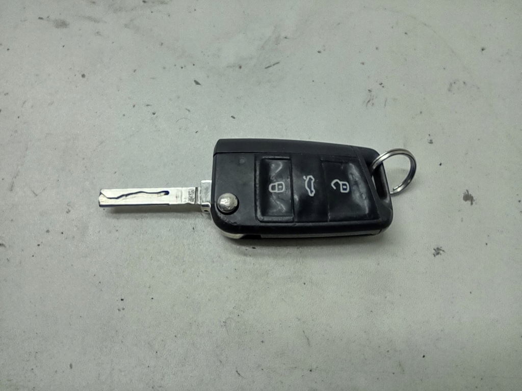 фото №12, Замок запалювання ключ вкладка 1k0905851 6c0905865 6c0837167 vw polo 6c europa