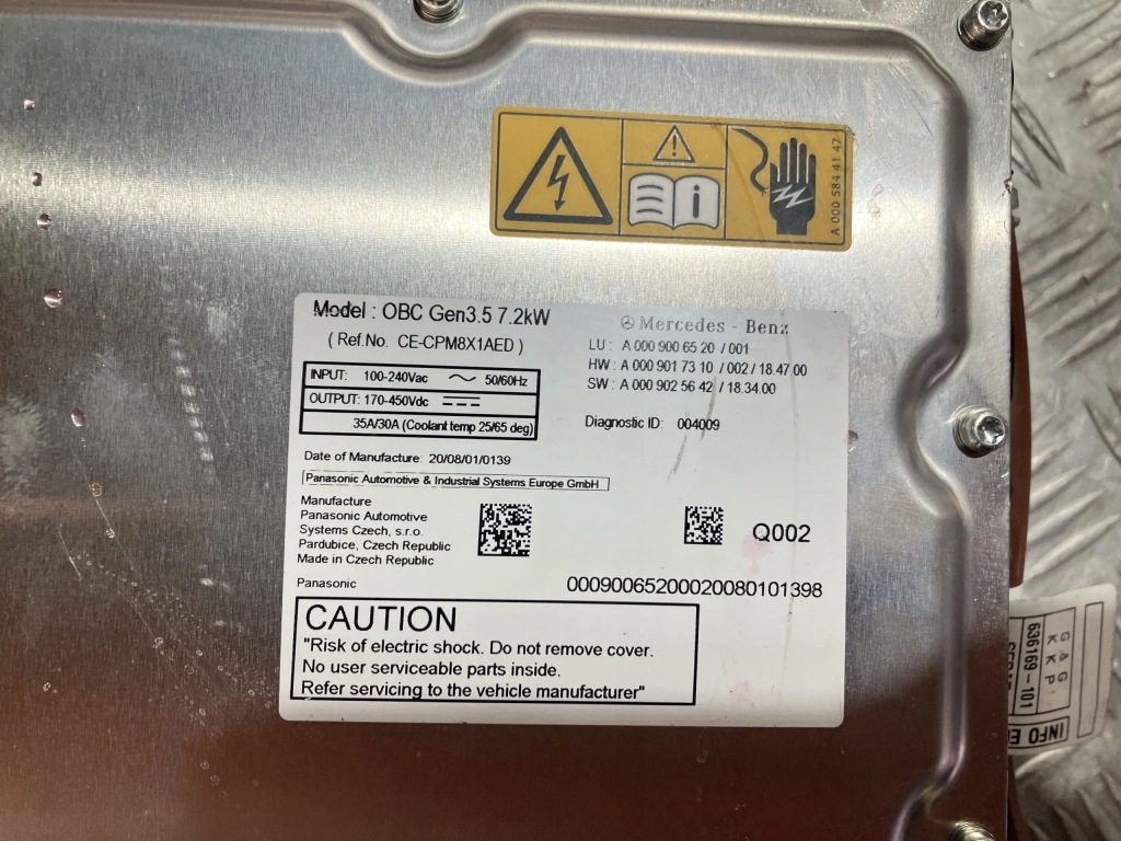 фото №6, Блок управления зарядное устройство mercedes cla w118 250e 1.3 cgi