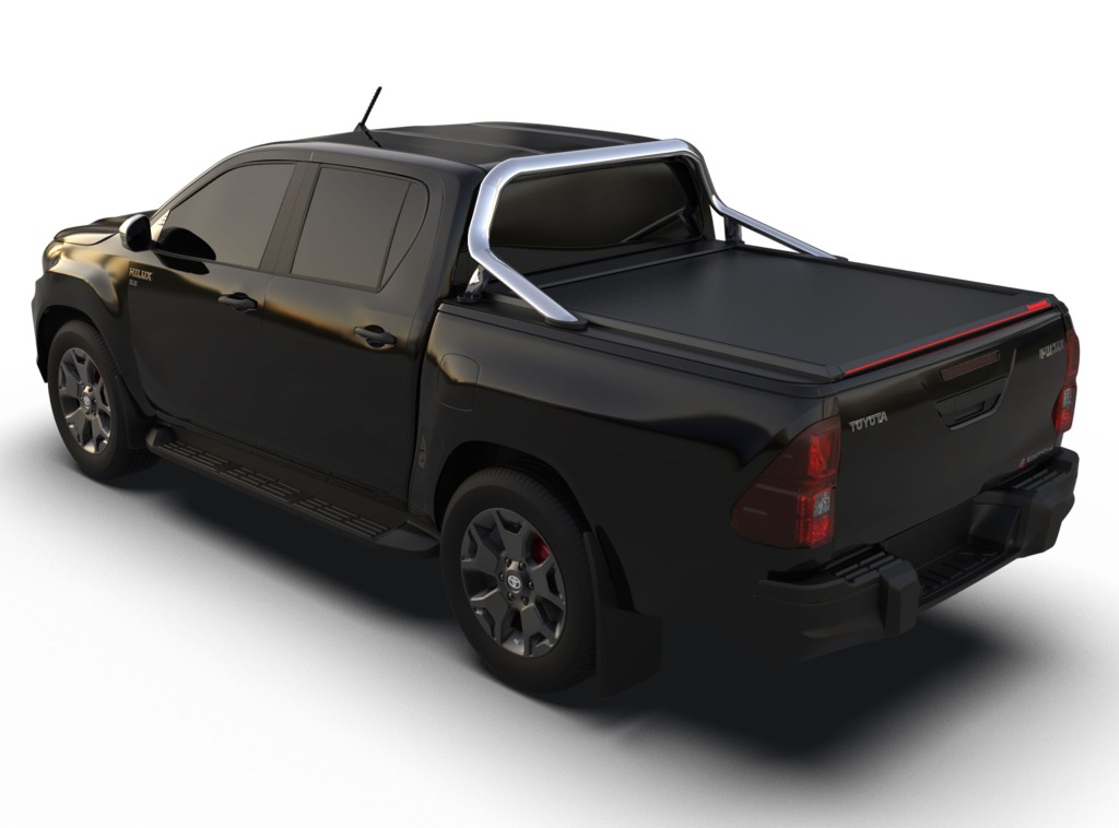 фото №9, Шторка алюминиевая toyota hilux 2016- с fabrycznym дуги tessera se