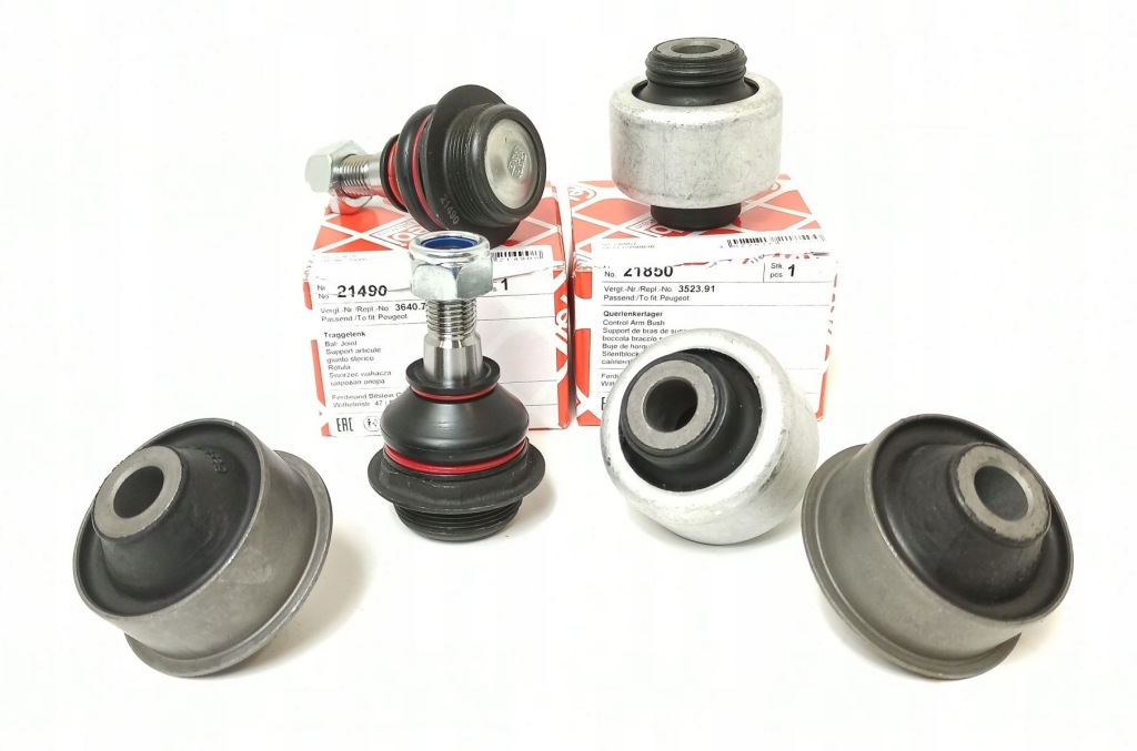 фото №1, Втулки шарниры рычага перед набор berlingo 1 2