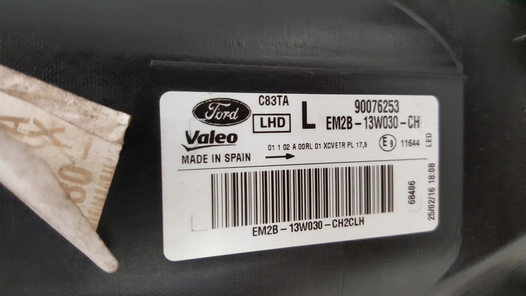 фото №8, Ford s max galaxy full led лампа перед левая