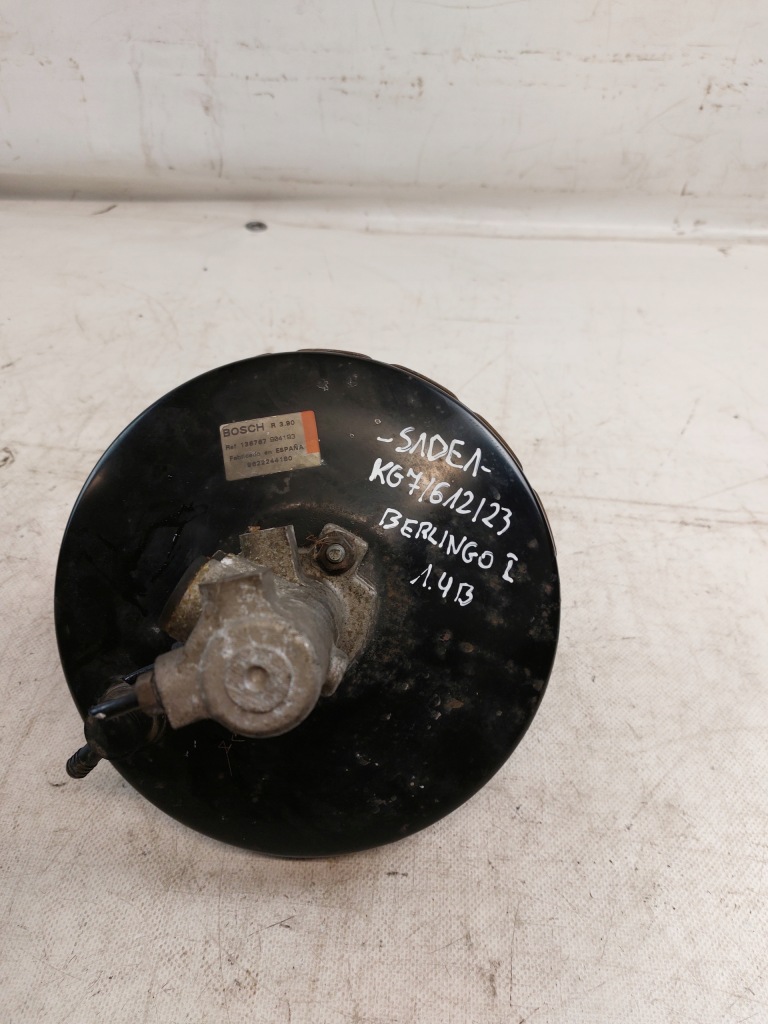 фото №1, Усилитель тормозов тормозные citroen berlingo i 1.4b