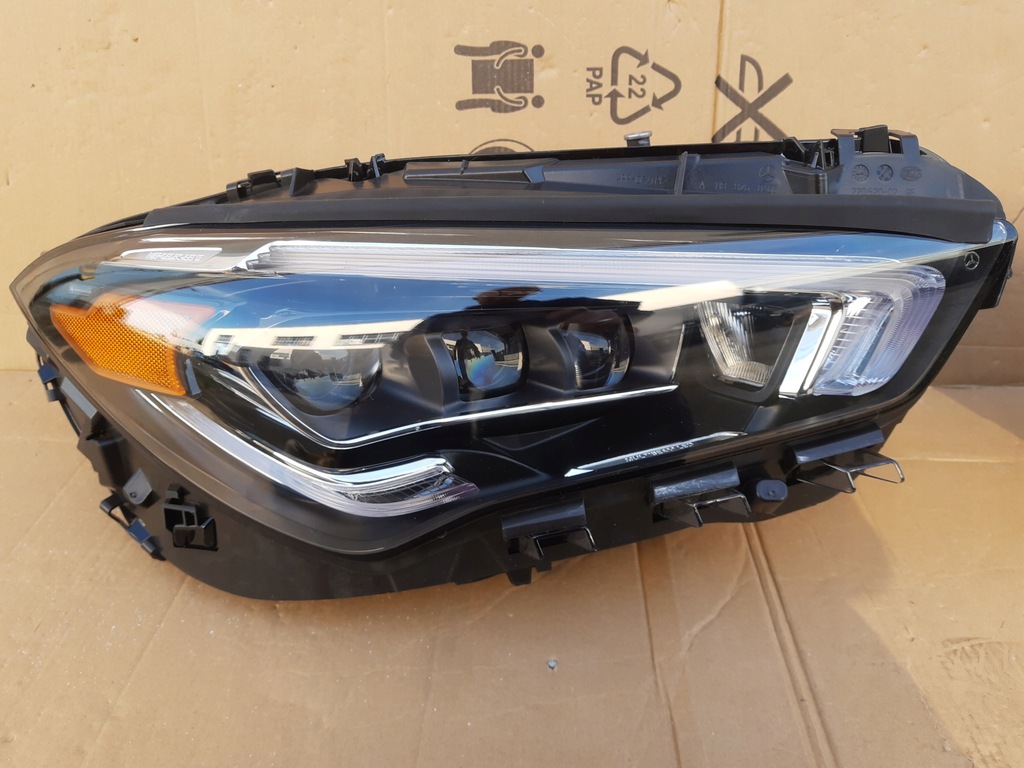 фото №9, Mercedes cla w118 usa левая+ правая лампа led mulibeam