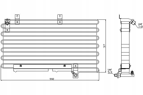 фото №13, Радиатор кондиционера nissens 94000