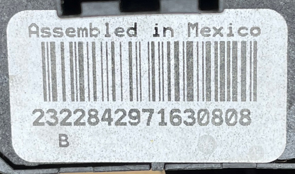 O2 cadillac escalade iv 2014 - панель света trybu 4x4 приводов 23315120 с Разборки