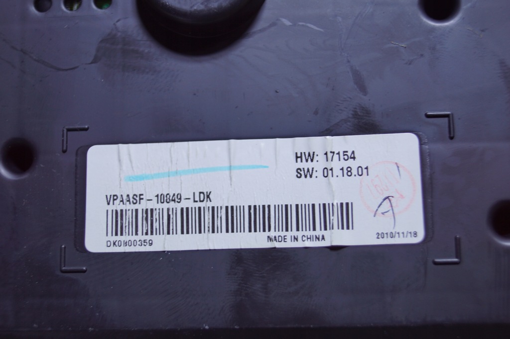 фото №5, Nissan qashqai j10 счетчик приборная панель 24810br51a uk