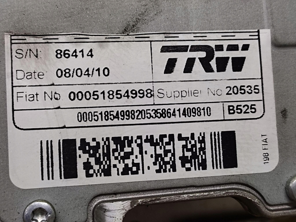 фото №8, Fiat bravo ii 1.9 jtd підсилювач електричний 00051854998