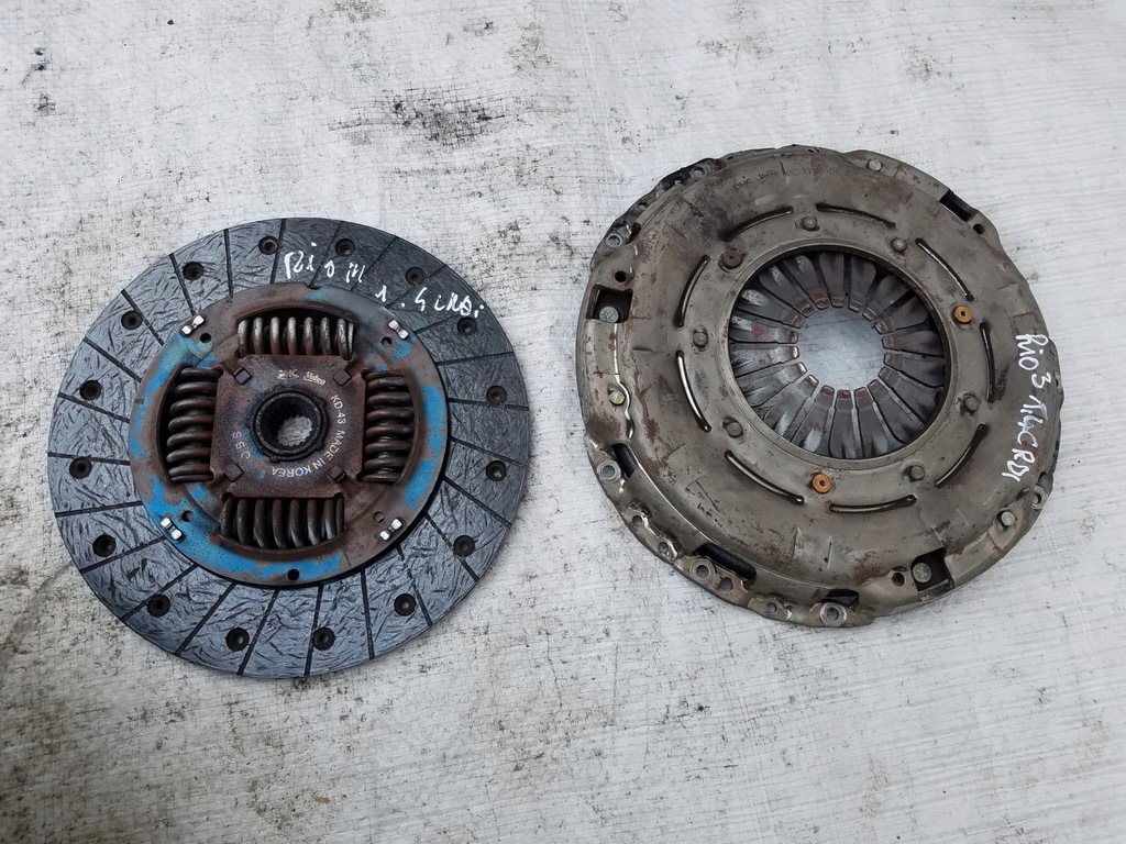 фото №1, Прижим диск сцепление kia rio iii 1.1 crdi