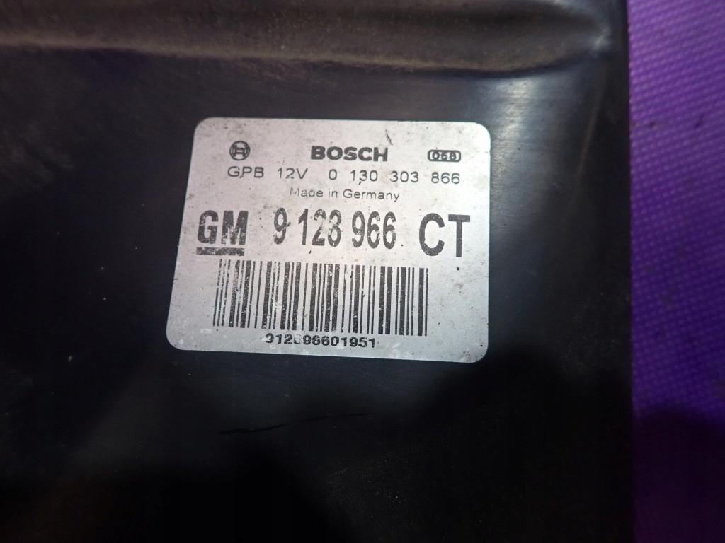 Opel omega b 94-99 2.5 td 131km вентилятор радиатора 0130303866 9128966ct Оригинал