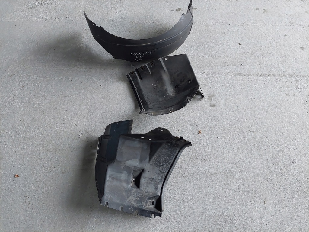 фото №4, Подкрылок перед передние правое комплект chevrolet corvette c4 5.7