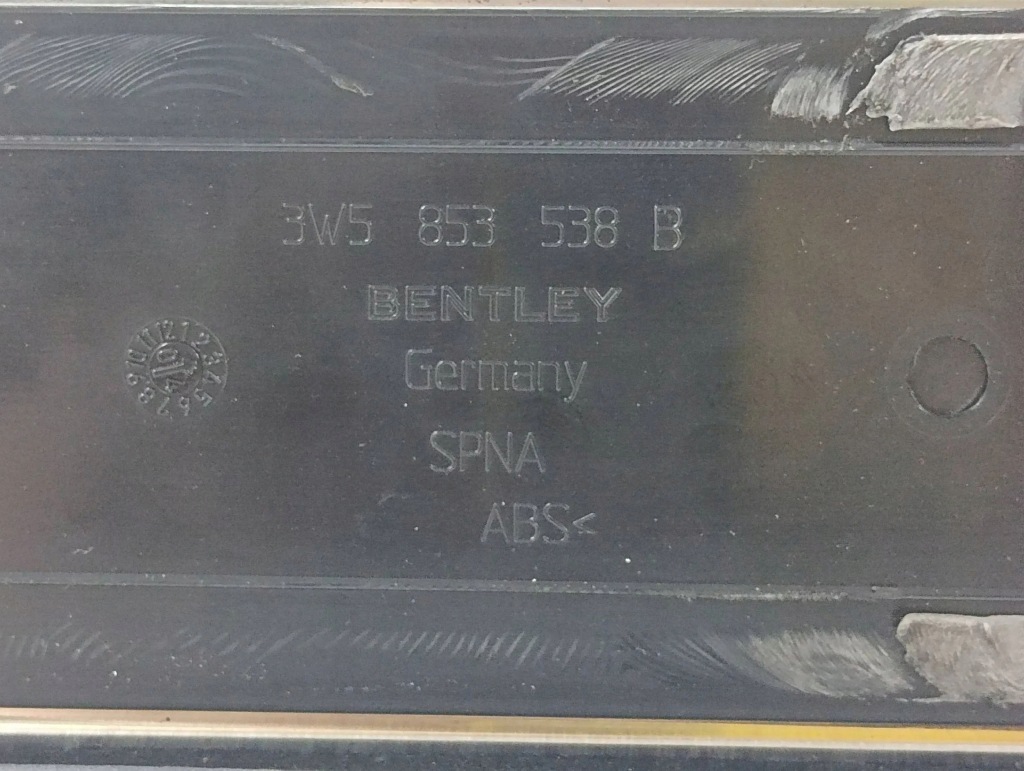 Bentley flying spur 2005 накладка порог дверь передних 3w5853538b Цена