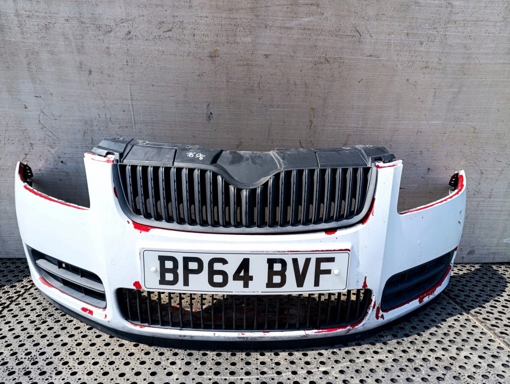 фото №1, Skoda fabia ii lift hb бампер перед lf9e