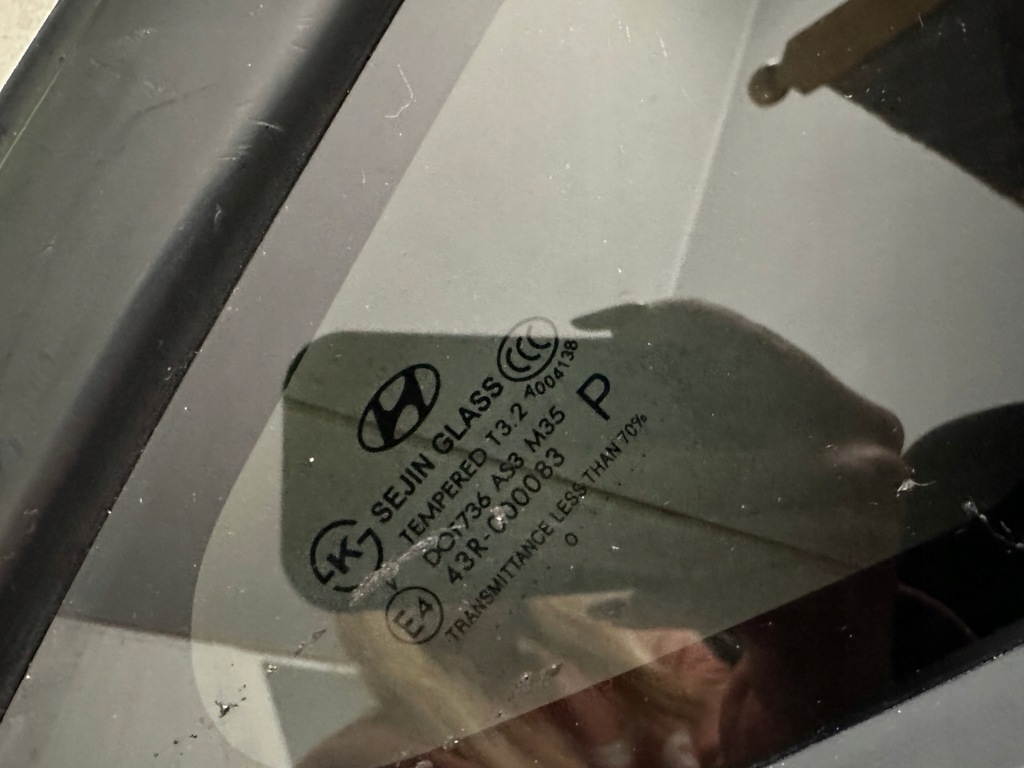 фото №7, Скло кузовна задня права 87810-2s000 hyundai ix35