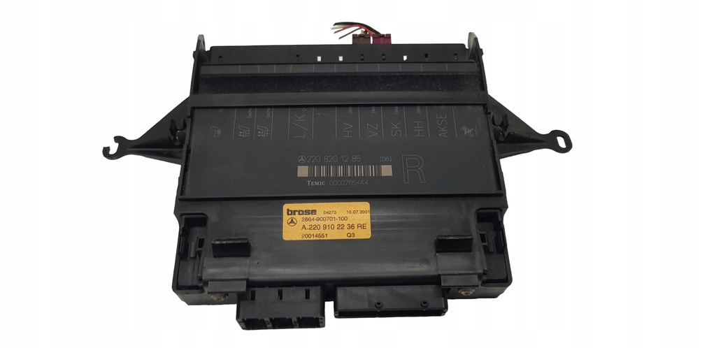 фото №1, Модуль сиденье правого mercedes s w220 2208201285