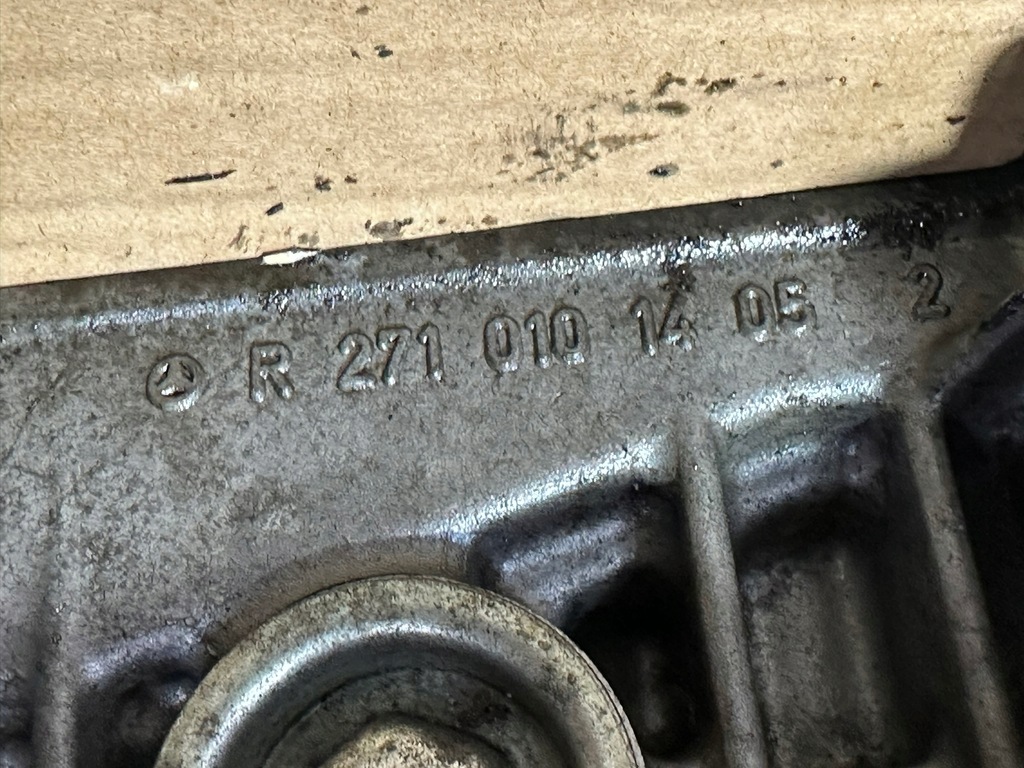 фото №12, Блок двигуна, wał колінчастий, mercedes 1.8 компресор, om271, r2710101405