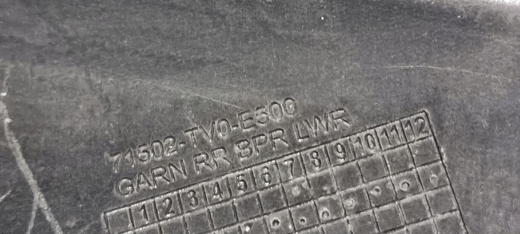 фото №16, Бампер задня задній honda civic ix lift hb 14-17 4x pdc